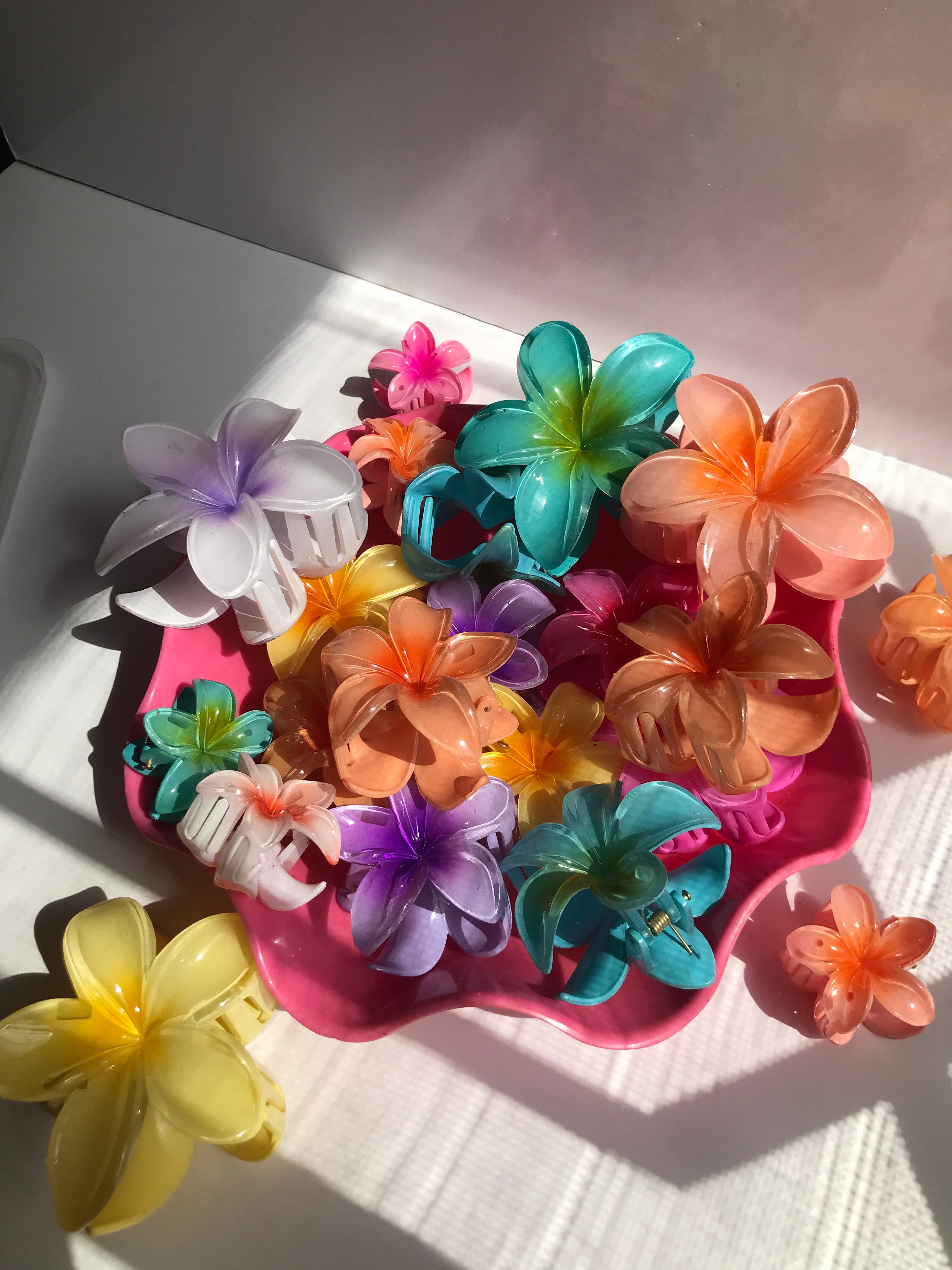 Flower Hair clips