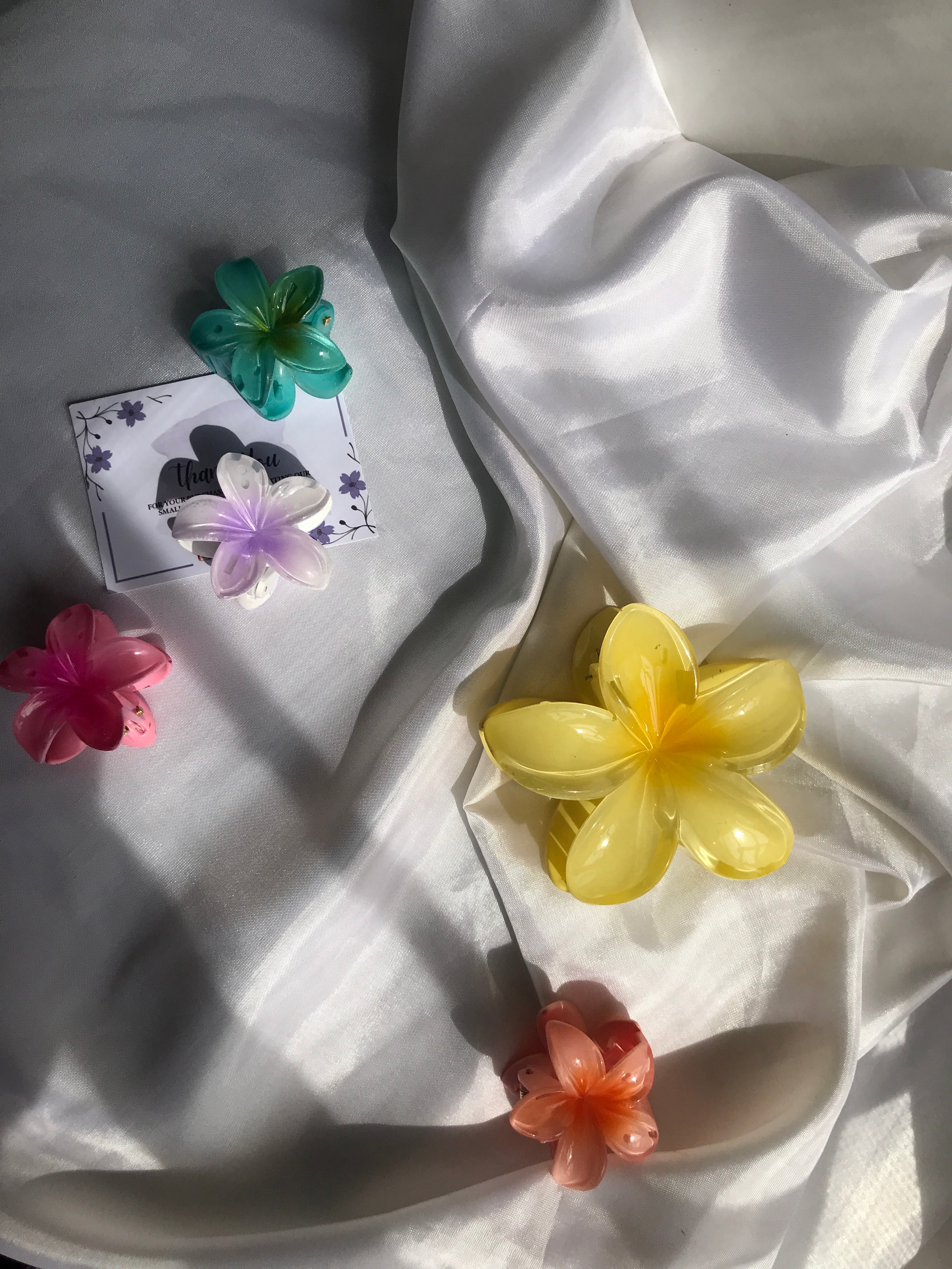 Flower Hair clips
