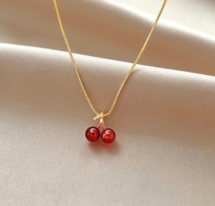 RED CHERRY PENDENT