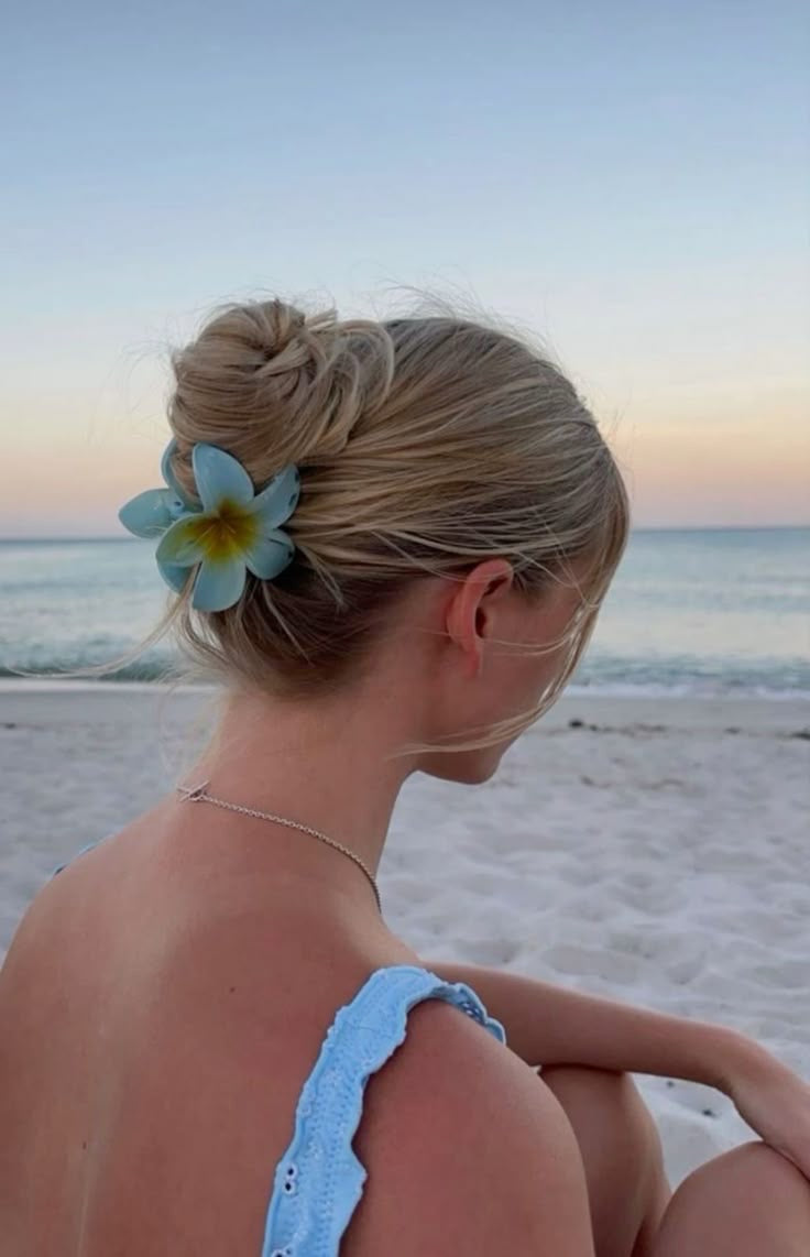 Flower Hair clips