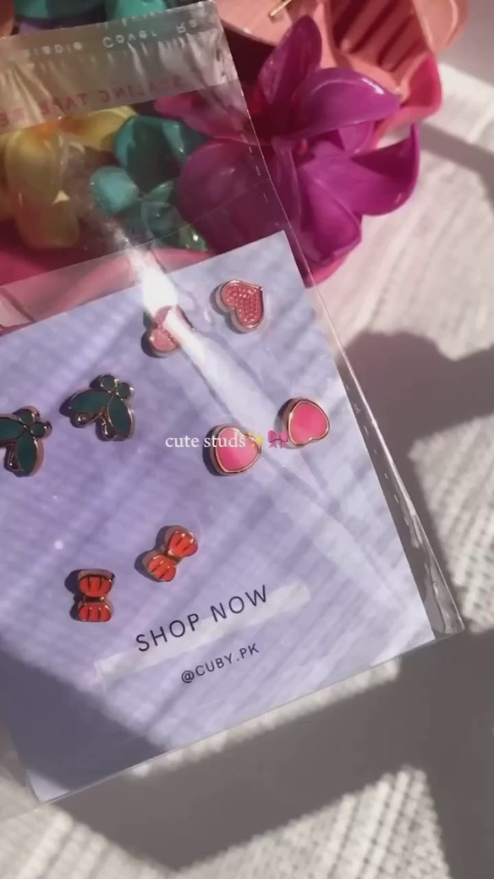 COLOURFULL EARSTUDS