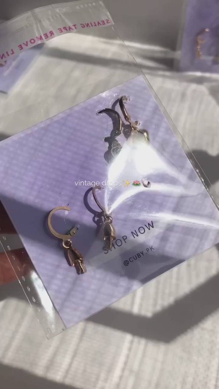 Vintage Earrings pair